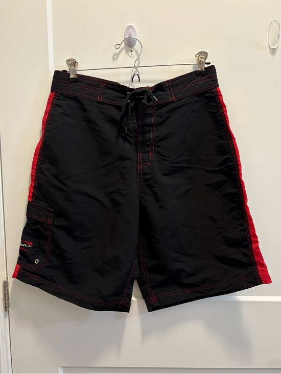 O'Neill Other - Y2K O’Neill black and red board shorts